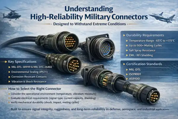 High-Reliability Military Connector Solutions for Critical Systems